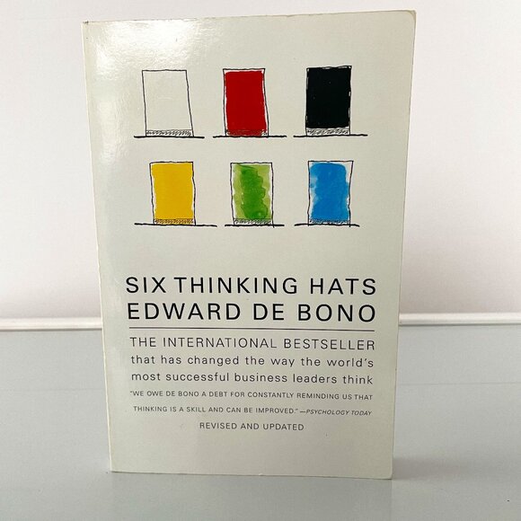 Six Thinking Hats by Edward De Bono Paperback - Picture 1 of 5